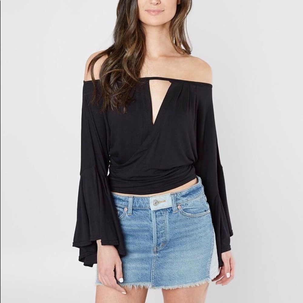 Free People Last Time off shoulder top